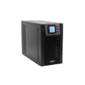 POWERMAN Online 2000,  LCD,  double conversion,  2000VA,  1600W,  3 eurosockets with backup power,  USB,  RS232,  SNMP slot,  protection RJ11  /  RJ45,  battery 12V 9Ah 4 pcs.,  191mm x 469mm x 339mm,  22 kg.