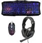 Наушники с микрофоном Oklick HS-HKM100G  (KB+Mouse) черный 2.2м мониторы оголовье  (HS-HKM100G)