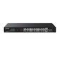 IP-COM G1128P-24-250W Коммутатор неуправляемый PoE,  28 портов,  26x1 Гбит / с,  SFP 2x1 Гбит / с,  PoE 24x30Вт,  установка в стойку,  металлический