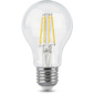 GAUSS 102802106 Светодиодная лампа LED Filament A60 E27 6W 600lm 2700К 1 / 10 / 40