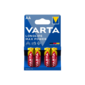 Батарейка Varta LONGLIFE MAX POWER  (MAX TECH) LR6 AA BL4 Alkaline 1.5V  (4706)  (4 / 80 / 400)