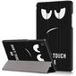 Чехол IT BAGGAGE для планшета SAMSUNG Galaxy Tab A7 10.4 2020 T505 / T500 / T507 черный с рисунком ITSSA7104-7