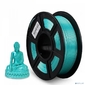 - /  Филамент NVPRINT Silk PLA+ Green для 3D печати диаметр 1.75мм  длина 330 метров  масса 1 кг