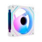 Вентилятор для корпуса Ocypus Gamma F12 WH ARGB REVERSE BLADE,  120x120x25mm,  4-PIN PWM,  800-1600 RPM,  31 DBA MAX,  HYDRO BEARING