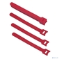 Cabeus CLAMP-150-RD Хомут для кабеля,  липучка с мягкой застежкой,  150x14 мм,  красный  (10 шт.)