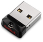 Sandisk 64Gb Cruzer Fit SDCZ33-064G-G35 USB2.0 черный
