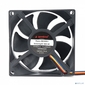Gembird Вентилятор для корпуса 80x80x25,  гидродинамический,  4 pin,  провод 30 см  (D8025HM-4)