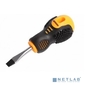 REXANT  (12-4725) Отвертка шлицевая SL 6х40 мм,  двухкомпонентная рукоятка