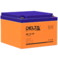 Delta GEL 12-26  (12V / 26Ач) свинцово- кислотный аккумулятор