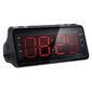 Радиобудильник Hyundai H-RCL140 черный LED подсв:красная часы:цифровые AM / FM