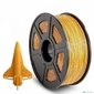 - /  Филамент NVPRINT ABS Gold для 3D печати диаметр 1.75мм  длина 330 метров  масса 1 кг
