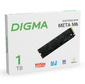 Накопитель SSD Digma PCI-E 4.0 x4 1TB DGSM4001TM63T Meta M6 M.2 2280