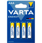 Батарейка Varta LONGLIFE POWER  (HIGH ENERGY) LR03 AAA BL4 Alkaline 1.5V  (4903)  (4 / 40 / 200)