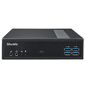 Платформа системного блока с ЦПУ Shuttle DL30N Intel N100 Fanless PC,  DDR5 SODIMM Max.16GB,  no SSD,  no wifi,  Support 3x independent display