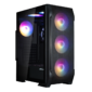 корпус ZALMAN N7 PLUS V2,  ATX,  BLACK,  WINDOW,  1xCombo  (3.5” or 2.5”),  1 x 3.5”,  3 x 2.5”,  2xUSB2.0,  1xUSB3.0,  FRONT 3x120mm RGB,  REAR 1x120mm RGB,  TOP 2x120mm RGB,  SIDE 1x120mm