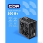 CBR PSU-ATX500-12EC Блок питания ATX,  500W,  20+4pin / 1*4+4pin / 1*6pin / 2*IDE / 4*SATA,  12cm fan,  black