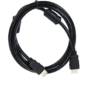 Кабель HDMI-19M --- HDMI-19M ver 2.0+3D / Ethernet, 2 фильтра 2m Telecom <TCG200F-2M>