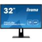Монитор Iiyama 31.5" ProLite XB3288UHSU-B1 черный VA LED 3ms 16:9 HDMI M / M матовая HAS Pivot 3000:1 300cd 178гр / 178гр 3840x2160 DisplayPort Ultra HD USB 6.8кг