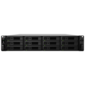 Synology Rack 2U Unified DualCont Array  (QC2, 4GhzCPU / 8Gbupto64 / 2x1GbE+1x10GbERJ45 (+1xExpSlot) per contr)NoHDD (upto12 2, 5" / 3, 5"SASupto36with 2xRXD1219SAS), RAIDBasic, JBOD, 0, 1, 5, 6, 10, F1 / 2xRPS / norail / 5YW