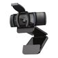 Веб-камера Logitech C920e черная,  3Mp,  FHD 1080p@30fps,  автофокус,  угол обзора 78°,  складная подставка,  USB2.0,  кабель 1.5м