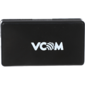 VCOM NM211 Соединительный бокс для витой пары UTP cat. 5e,  6 T568A / B,  IDC: krone,  черный