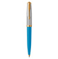 Ручка шариков. Parker 51 Premium  (CW2169080) Turquoise GT M черн. черн. подар.кор.