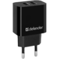Адаптер питания UPC-21 5V / 2.1A 2XUSB 83581 DEFENDER