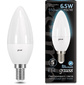 GAUSS 103101207 Светодиодная лампа LED Свеча E14 6.5W 550lm 4100К 1 / 10 / 50