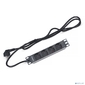 Cabeus PDU-4P-2EU Блок евророзеток для 10" шкафов,  горизонтальный,  4 розетки,  16 A,  без выключателя,  алюминиевый корпус,  шнур 2 м,  вилка немецкий стандарт