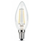GAUSS 103801209 Светодиодная лампа LED Filament Свеча E14 9W 710lm 4100К 1 / 10 / 50