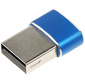 Адаптер Premier 6-071 USB 2.0 A (m) USB Type-C  (f) синий  (пакет)