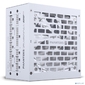 PHANTEKS AMP GH 750W  (80 Plus Gold,  ATX 3.1,  PCIe 5.1,  APFC,  120mm Fan,  Fully Modular,  White)  /  PH-P750GH_WT01