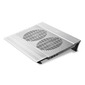 Подставка для ноутбука Deepcool N8 17" 380x278x55mm 25dB 4xUSB 1244g Silver aluminum