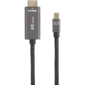 Кабель miniDisplayPort M-> HDMI M 4K@60Hz 1.8m Telecom, оплетка  (TA562M-1.8M)