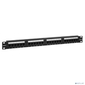 EXEGATE EX256752RUS  Патч-панель UTP 19" 24 port кат.5e Exegate  разъём KRONE&110  (dual IDC),  1U