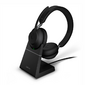 Jabra Evolve2 65,  Link380a MS Stereo Stand Black