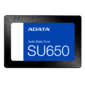ADATA SSD Ultimate SU650,  960GB,  2.5" 7mm,  SATA3,  3D TLC,  R / W 520 / 450MB / s,  IOPs 40 000 / 75 000,  TBW 560,  DWPD 0.5  (3 года)