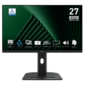 MSI PRO MP275QPG 27" 16:9 WQHD (2560x1440) IPS Flat, 1ms (MPRT), 1000:1, 100M:1, 400nit, 178 / 178, 2xHDMI 2.0, DP 1.2, Speaker, Tilt, Swivel, Height, Pivot, VESA, 100Hz, Black, 1y war-ty
