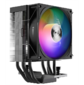 PCCooler R400 ARGB BK S115X / 1200 / 1700 / AM4 / AM5  (TDP 180W,  90mm ARGB Fan,  4 тепловые трубки 6мм,  650-2200RPM,  28, 3dBa)