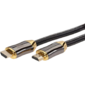 Кабель HDMI 19M / M, ver. 2.1,  8K@60 Hz 3m метал разъемы,  нейлоновая оплетка Telecom <TCG300-3M>