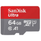 Карта памяти MICRO SDHC 64GB UHS-I SDSQUA4-064G-GN6MN SANDISK