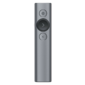 Презентер Logitech Spotlight Slate  (серый,  Bluetooth / 2.4 GHz,  перезаряжаемая литий-полимерная батарея 85мАч,  3D-акселерометр,  гироскоп,  кабель для зарядки,  чехол)  (арт. 910-004867,  M / N: R-R0011  /  C-U0016)