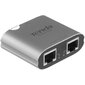 Tenda SG103M Разветвитель для интернет кабеля,  LAN in 1х1 Гбит / с,  LAN out 2х1 Гбит / с,  питание по Type-C