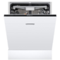 Посудомоечная бытовая машина HOMSair DW67M /  встраиваемая,  598х815х550 мм,  14 комплектов,  6 программ,  47 дБ,  А++,  расход воды - 11 л.