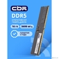 CBR DDR5 DIMM  (UDIMM) 16GB CD5-US16G56M46-01 PC5-44800,  5600MHz,  CL46,  1.1V