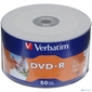 Диск DVD-R Verbatim 4.7 Gb,  16x,  Shrink  (50)
