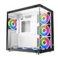 Корпус Xigmatek Aquarius Plus White EN46430 ATX,  USB3.0x2+USB2.0x1,  Front &Left TG,  7PCS AY120 Fan,  EN46430 Frontx3+Bottomx3+Rearx1