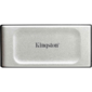 Kingston SSD XS2000,  4000GB,  Portable Type-C,  USB 3.2 Gen 2x2,  R / W 2000 / 2000MB / s,  IP55,  70x33x14mm,  Silver  (5 лет)
