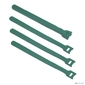 Cabeus CLAMP-210-GN Хомут для кабеля,  липучка с мягкой застежкой,  210x14 мм,  зеленый  (10 шт.)
