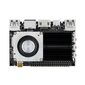 Одноплатный компьютер Khadas VIM4 Active cooling kit ARM Cortex-A73 4-Core + Cortex-A53 4-Core Amlogic A311D2 2.2GHz 8+32GB